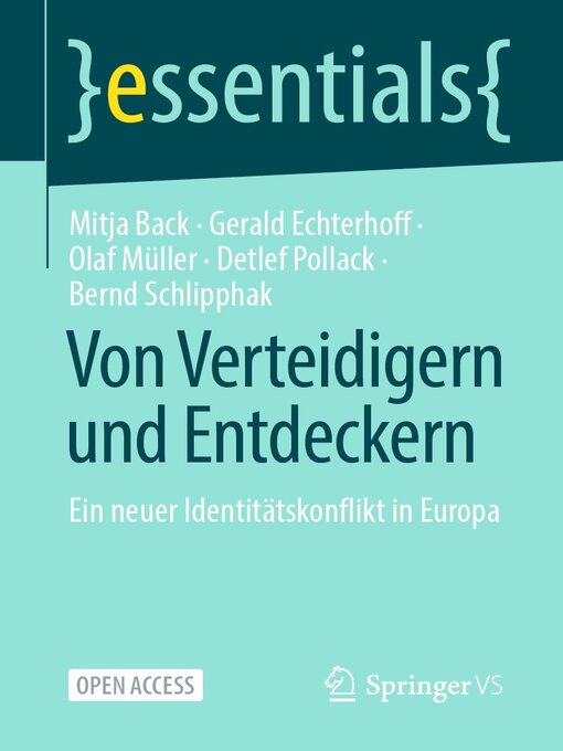 Title details for Von Verteidigern und Entdeckern by Mitja Back - Available